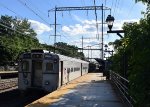 Arrow IIIs departing Metuchen Station heading toward Jersey Ave(New Brunswick)